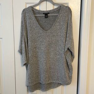 Chelsea & Theodore gray shirt